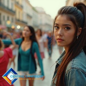 Photo de personnes dans les rues de Marseille en train de danser. 